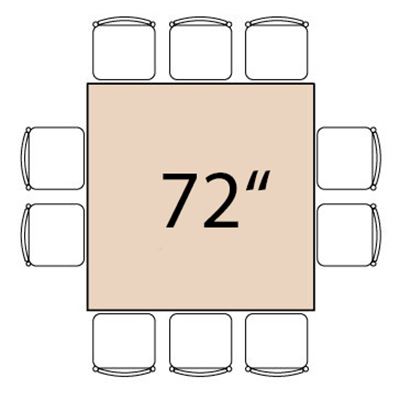 Image of 72" Square